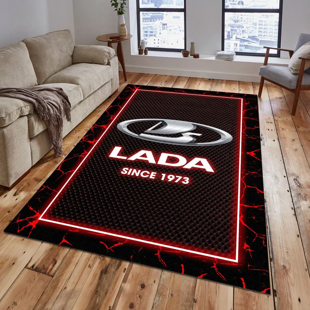 Lada Rug, Gift For Lada Lovers, Gift For Him, Husband, Boyfriend CAR5202192541 - Red