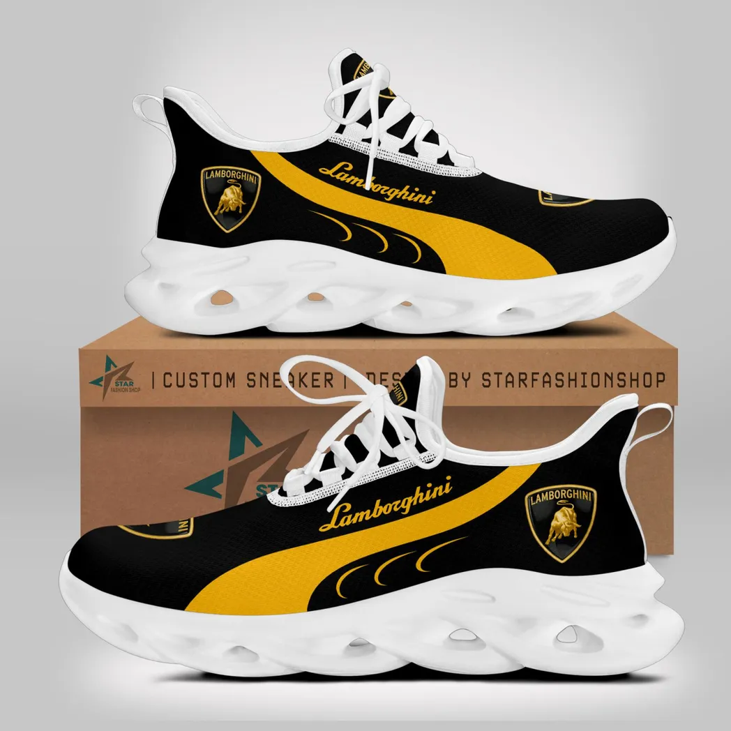 Lamborghini Max Soul Shoes, Gift For Lamborghini Lovers, Gift For Him, Husband, Boyfriend CAR7802242542 - White