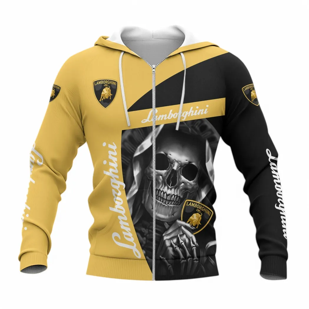 Lamborghini Zipper Hoodie, Gift For Lamborghini Lovers, Gift For Him, Husband, Boyfriend CAR6702212538