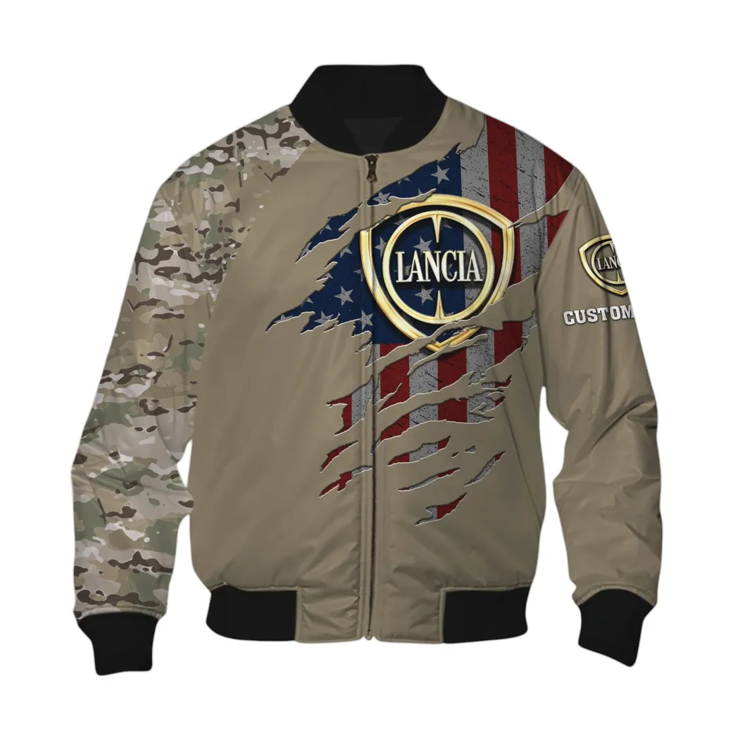 Lancia Bomber Jacket, Gift For Lancia Lovers, Gift For Him, Husband, Boyfriend CAR46021725059-6