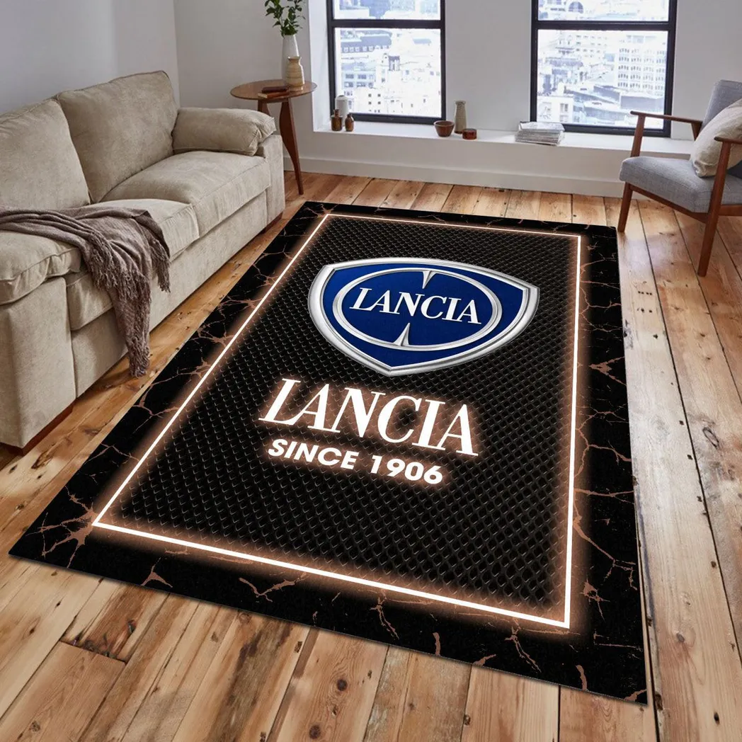 Lancia Rug, Gift For Lancia Lovers, Gift For Him, Husband, Boyfriend CAR5202192543 - Brown