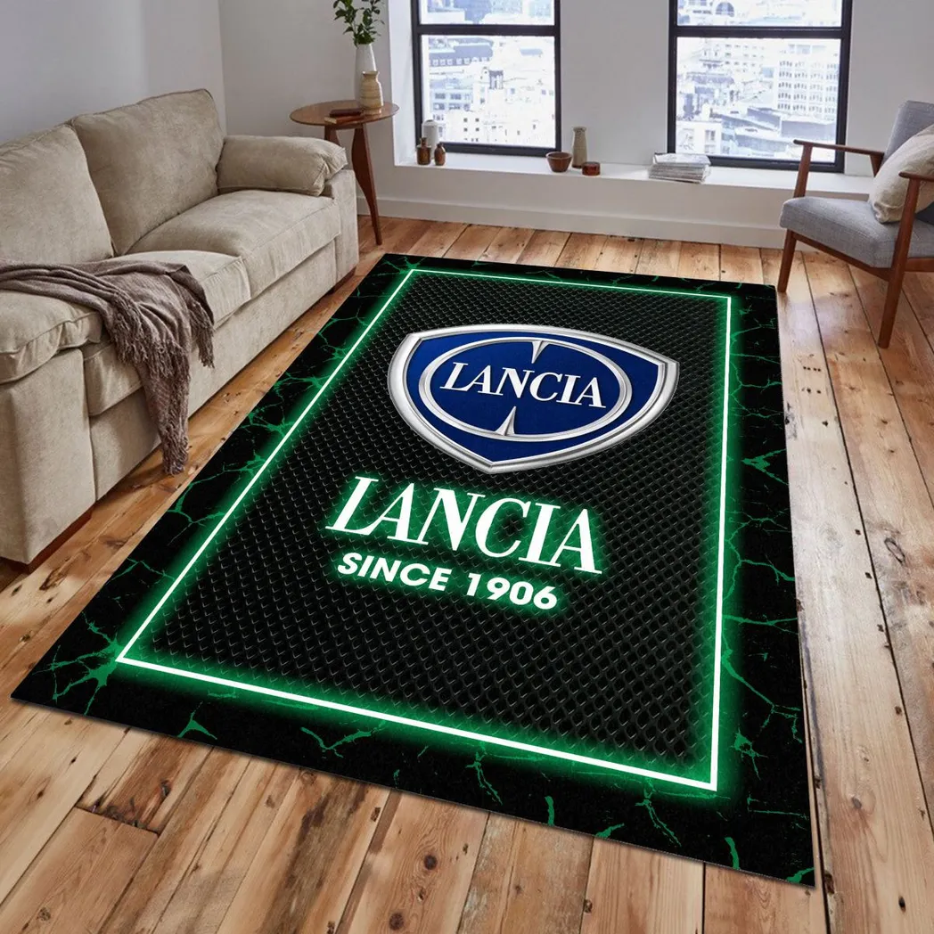Lancia Rug, Gift For Lancia Lovers, Gift For Him, Husband, Boyfriend CAR5202192543 - Green