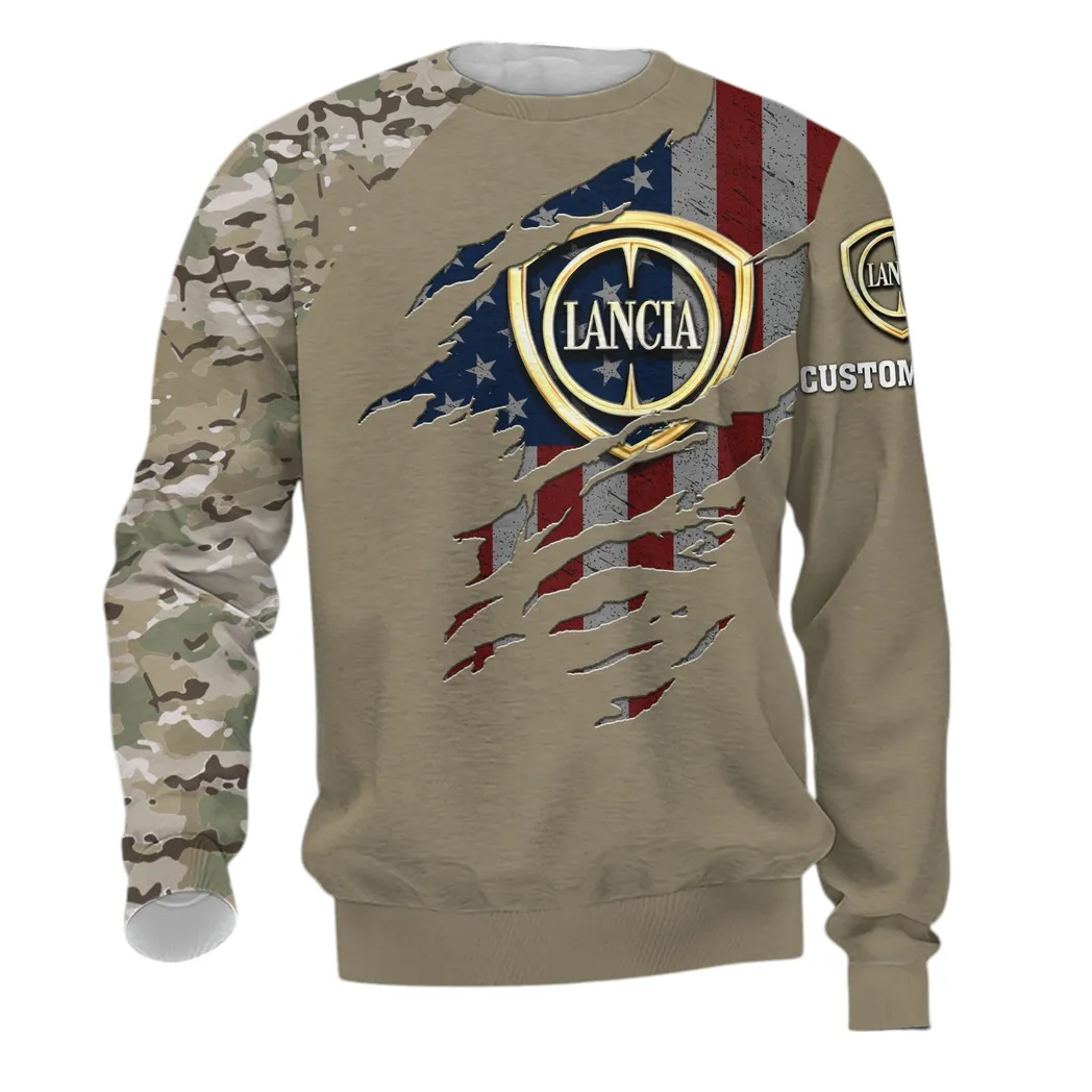 Lancia Sweatshirt, Gift For Lancia Lovers, Gift For Him, Husband, Boyfriend CAR46021725059-5