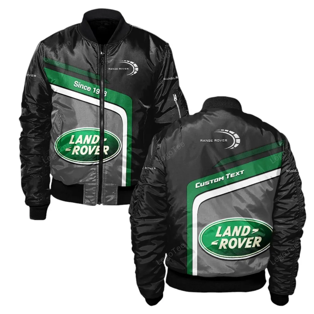 Land Rover Bomber Jacket, Gift For Land Rover Lovers, Gift For Him, Husband, Boyfriend CAR11103032542