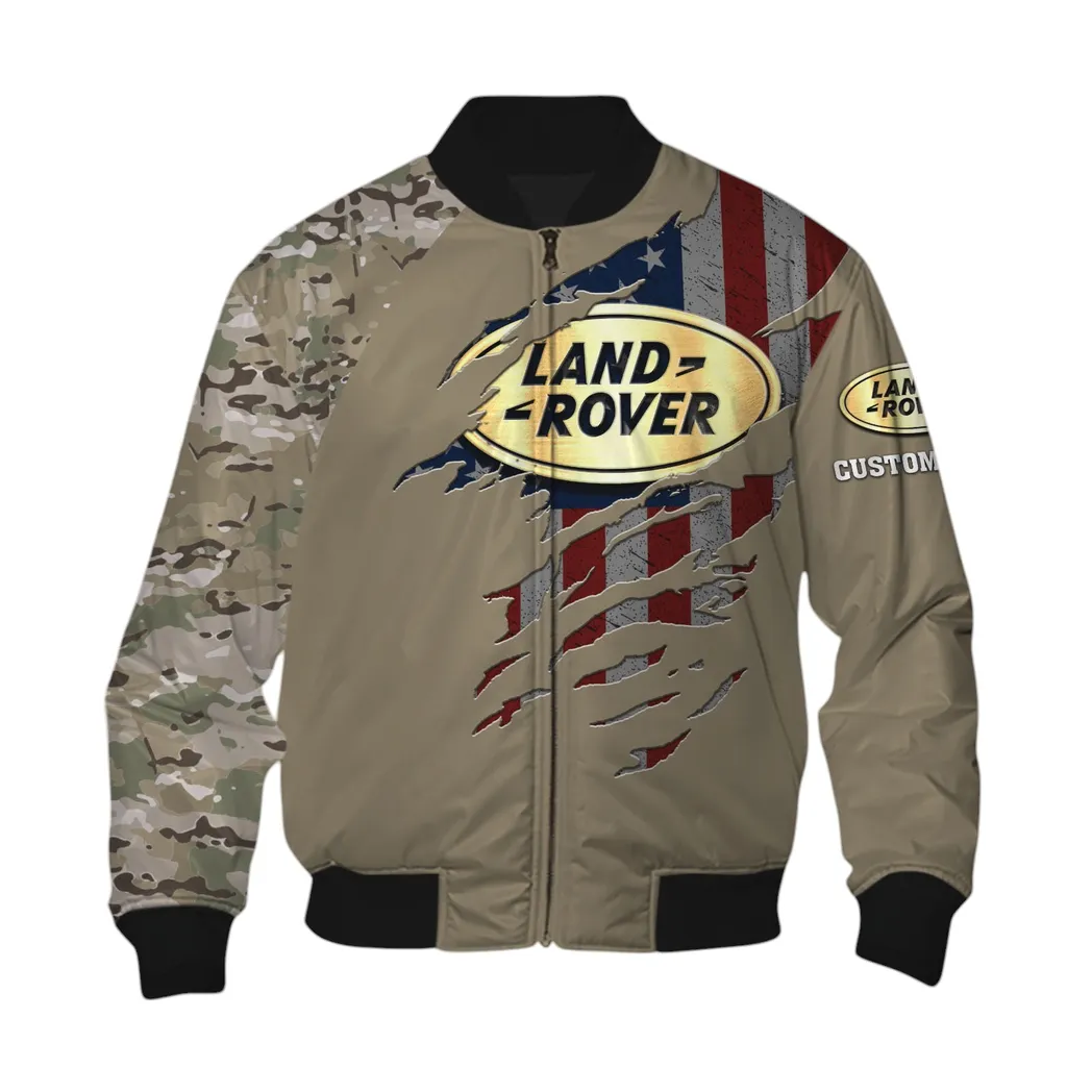 Land Rover Bomber Jacket, Gift For Land Rover Lovers, Gift For Him, Husband, Boyfriend CAR46021725060-6