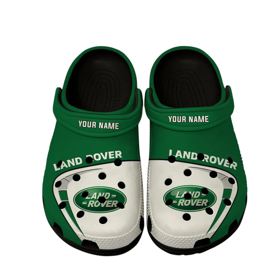 Land Rover Crocs, Gift For Land Rover Lover, Gift For Him, Husband, Boyfriend CAR16802262536 - Black