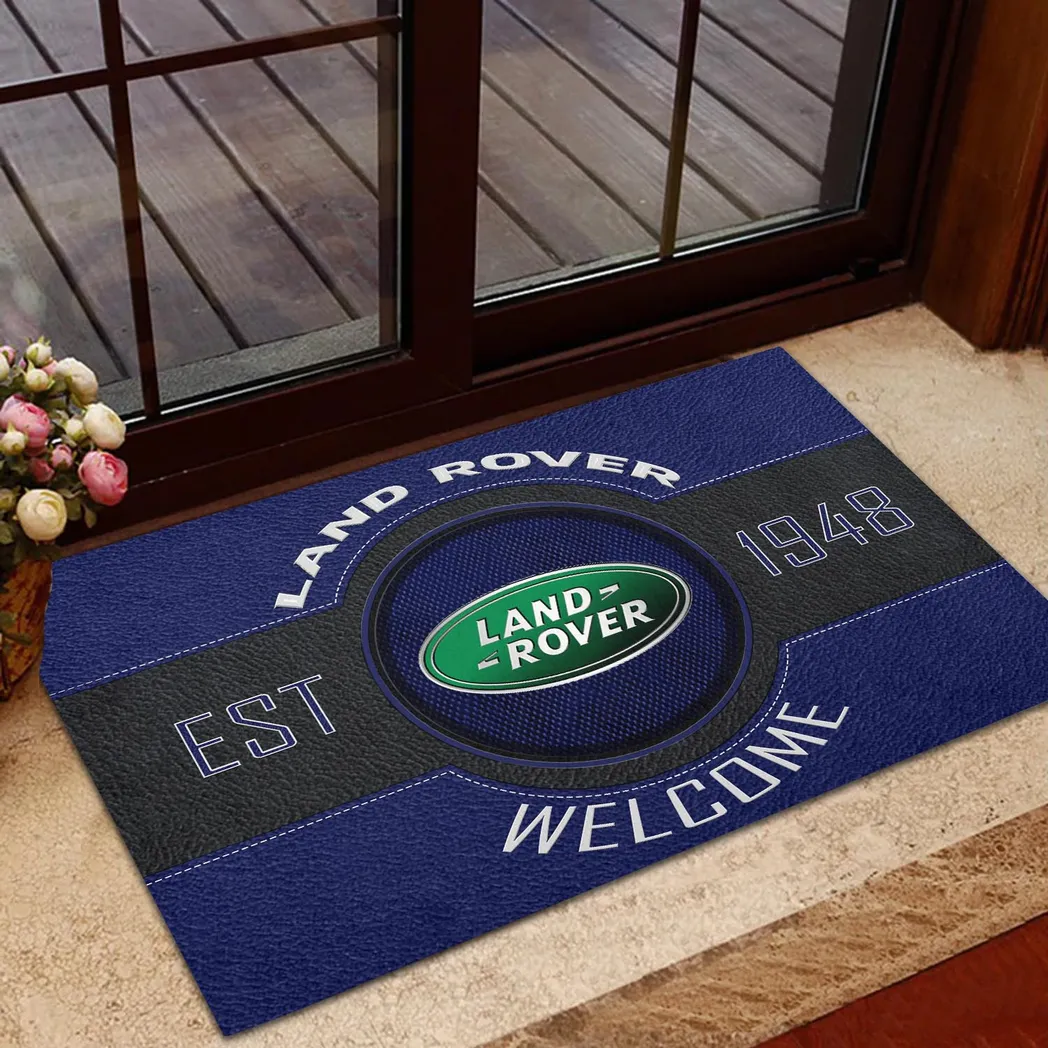 Land Rover Doormat, Gift For Land Rover Lovers, Gift For Him, Husband, Boyfriend CAR16902262535 - Blue