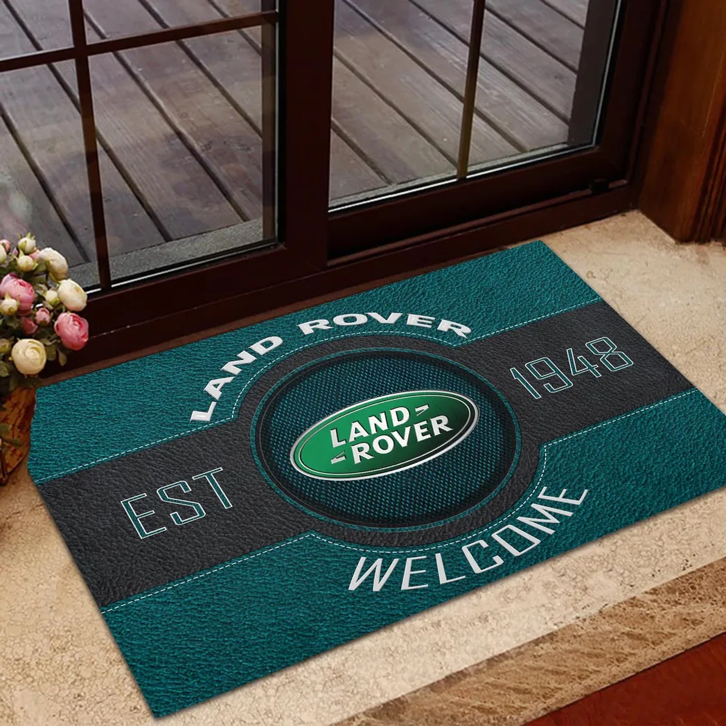 Land Rover Doormat, Gift For Land Rover Lovers, Gift For Him, Husband, Boyfriend CAR16902262535 - Cyan