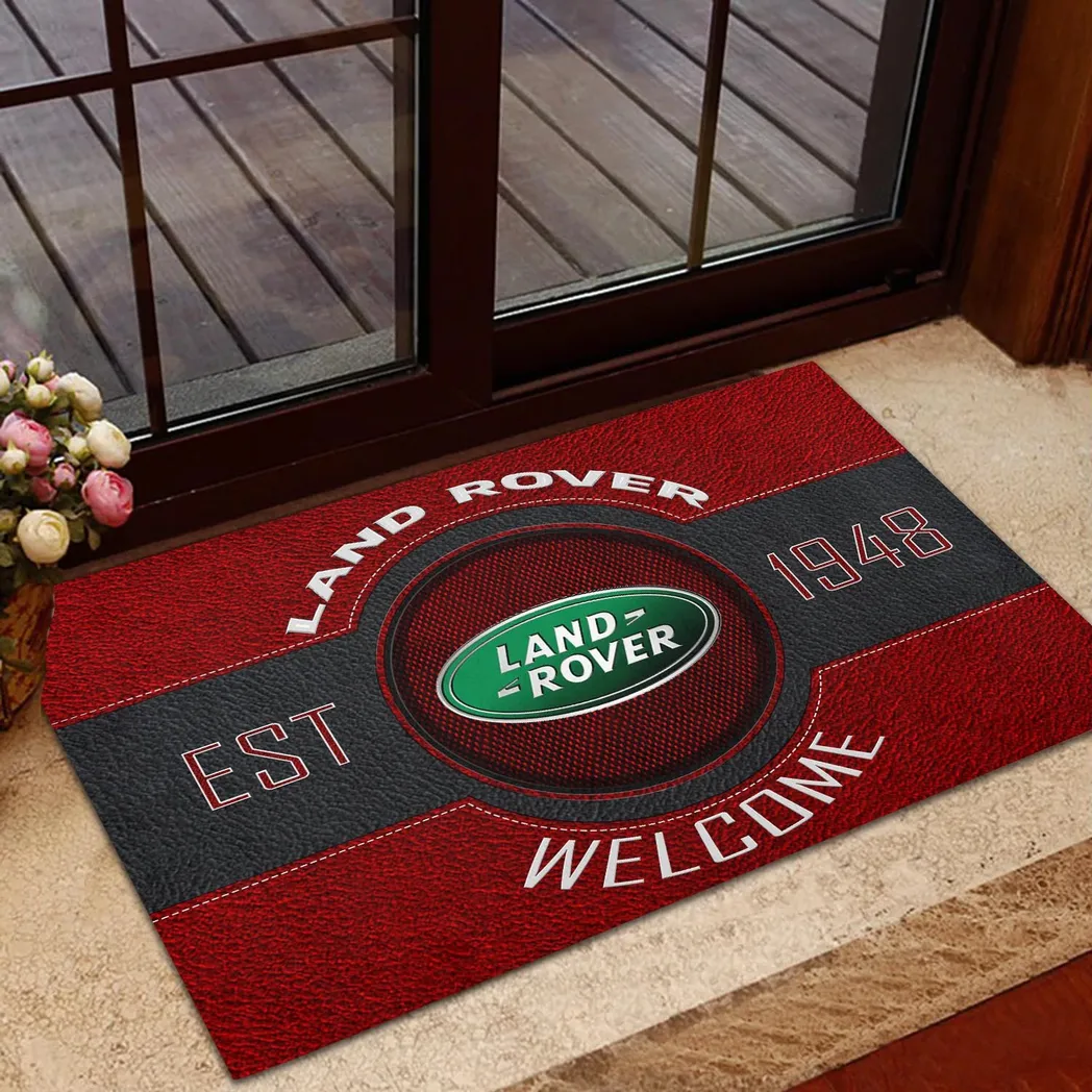Land Rover Doormat, Gift For Land Rover Lovers, Gift For Him, Husband, Boyfriend CAR16902262535 - Red