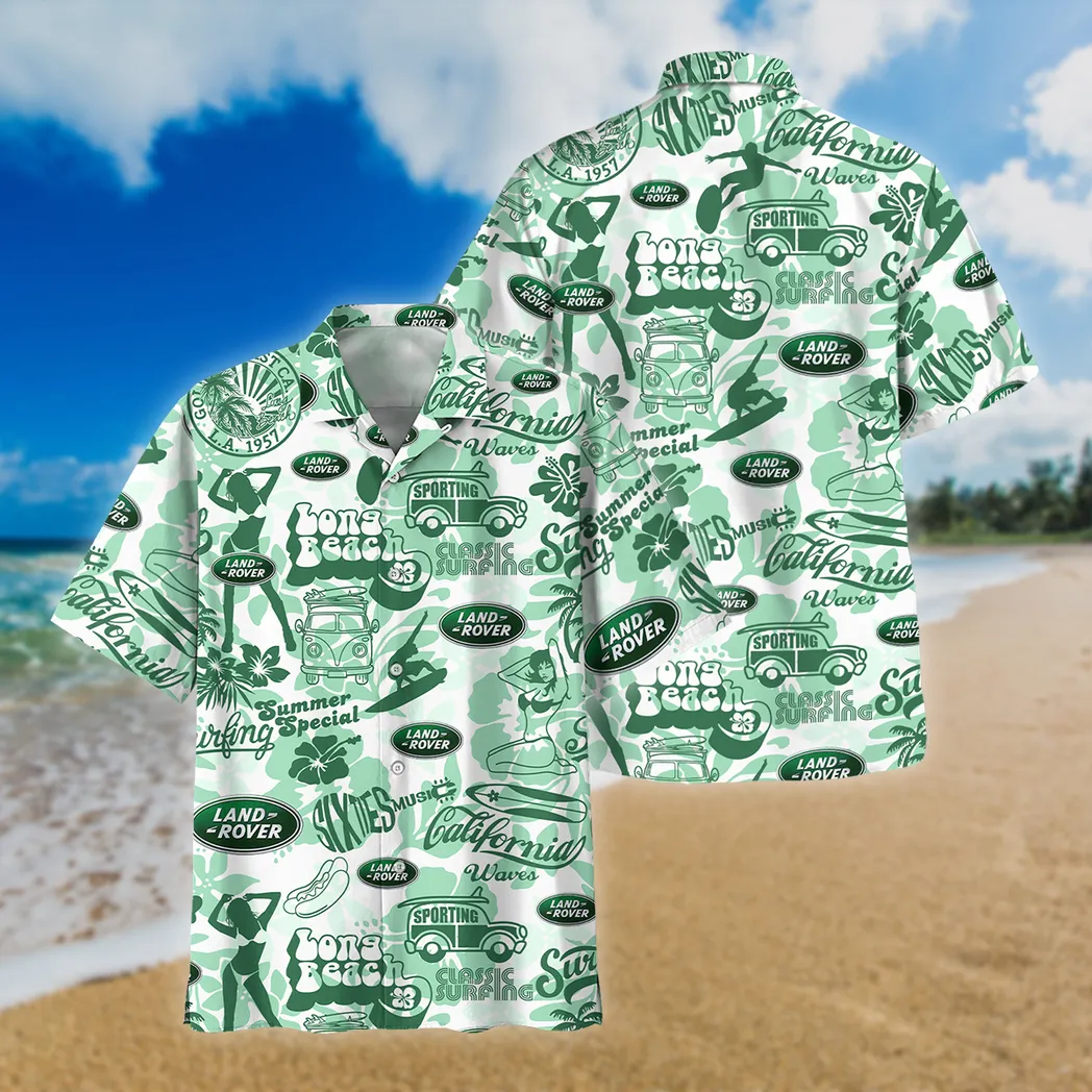 Land Rover Hawaiian Shirt For Men, Gift For Land Rover Lovers CAR201030725584