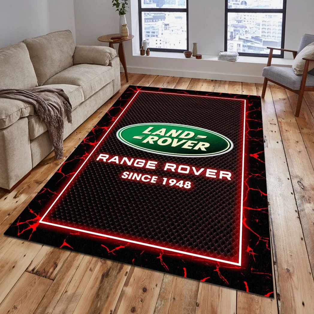 Land Rover Rug, Gift For Land Rover Lovers, Gift For Him, Husband, Boyfriend CAR5202192544 - Red