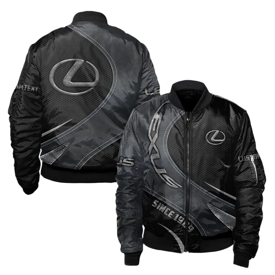 Lexus Bomber Jacket, Gift For Lexus Lovers, Gift For Him, Husband, Boyfriend CAR17102252532