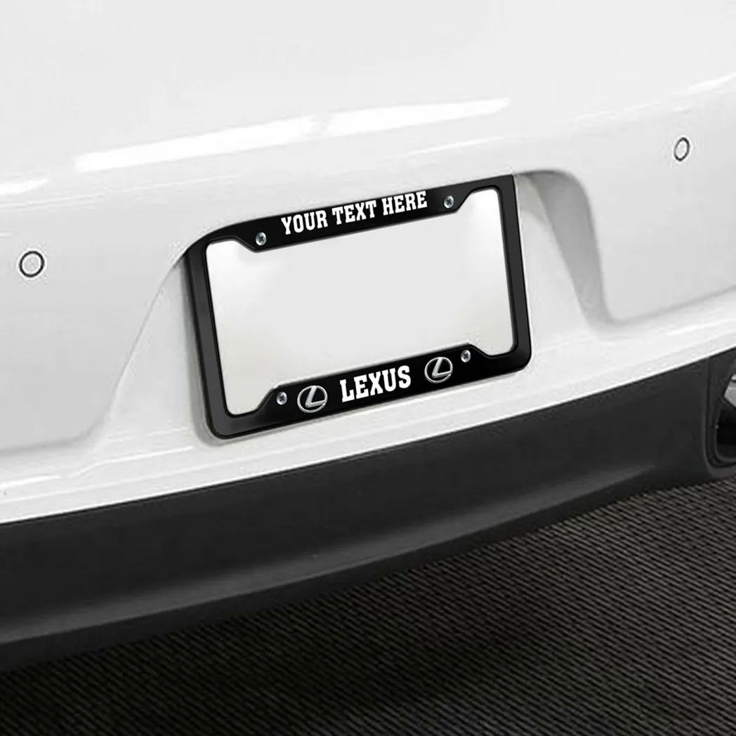 Lexus License Plate Frame, Lexus Accessory Gift For Car Lovers LPF01030325141 - Frame 01