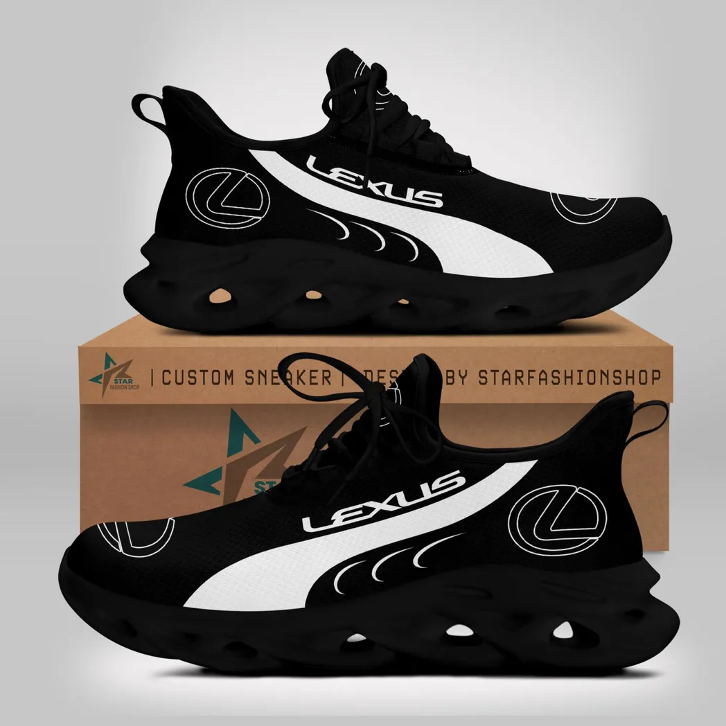 Lexus Max Soul Shoes, Gift For Lexus Lovers, Gift For Him, Husband, Boyfriend CAR7802242545 - Black