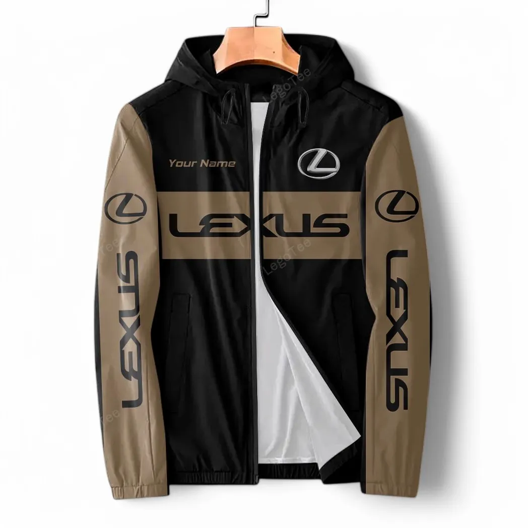 Lexus Windbreaker Jacket, Gift For Lexus Lovers, Gift For Him, Husband, Boyfriend CAR124021325048