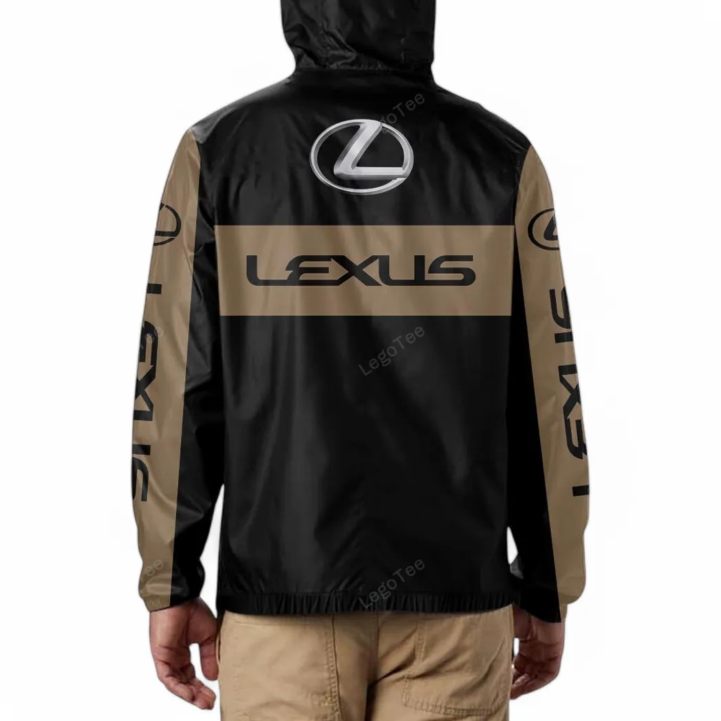 Lexus Windbreaker Jacket, Gift For Lexus Lovers, Gift For Him, Husband, Boyfriend CAR124021325048