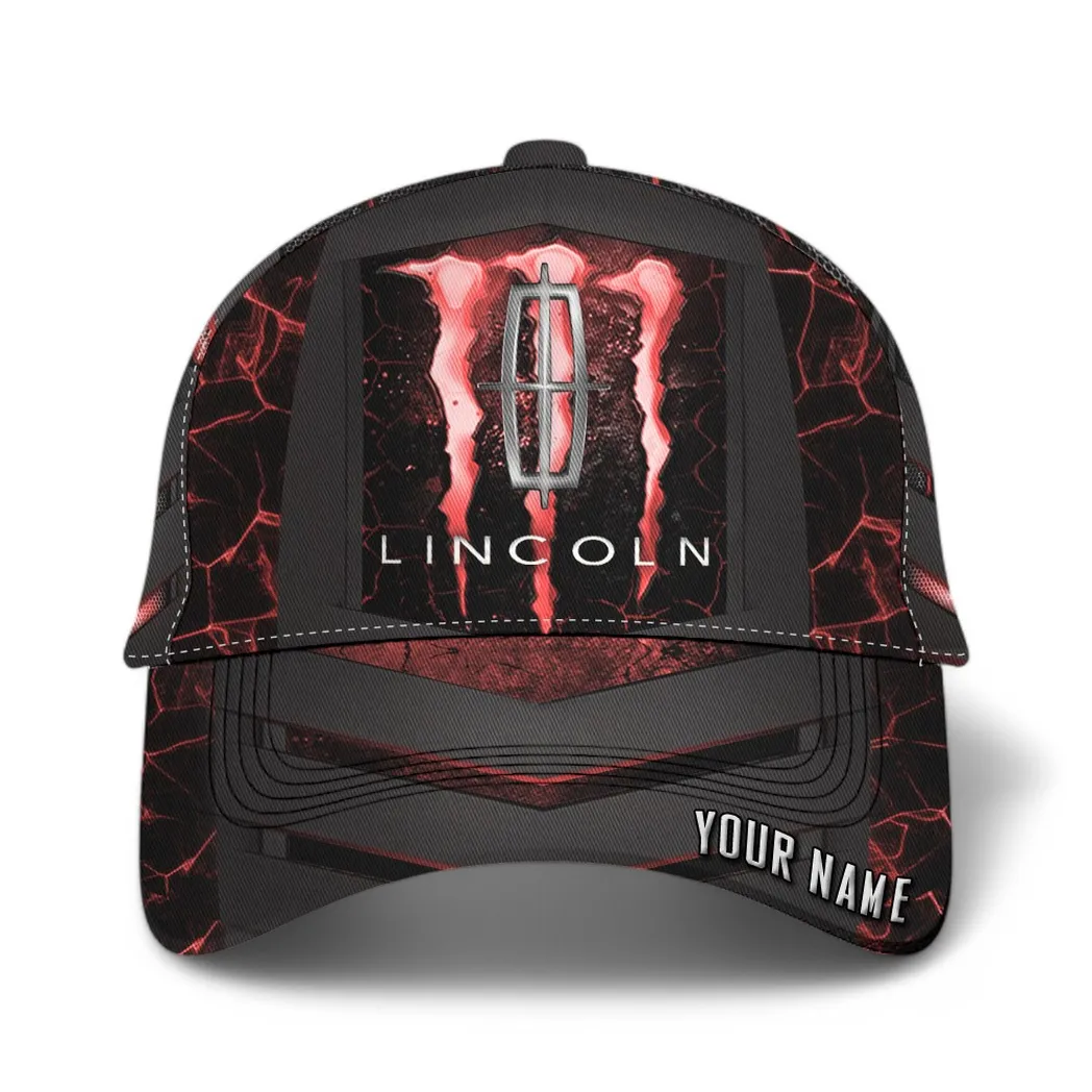Lincoln Classic Cap, Gift For Lincoln Lovers, Gift For Him, Husband, Boyfriend CAR6502202563 - Red