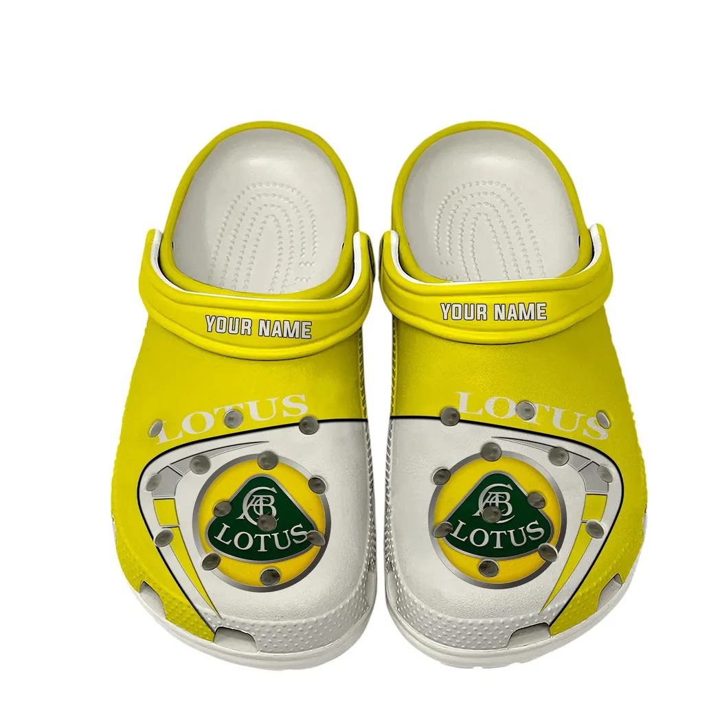 Lotus Cars Crocs, Gift For Lotus Cars Lover, Gift For Him, Husband, Boyfriend CAR16802262539 - White