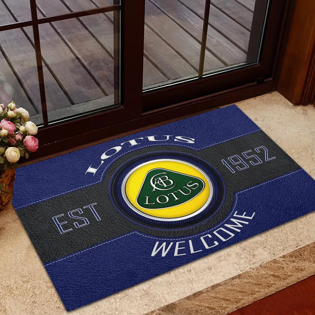 Lotus Cars Doormat, Gift For Lotus Cars Lovers, Gift For Him, Husband, Boyfriend CAR16902262538 - Blue