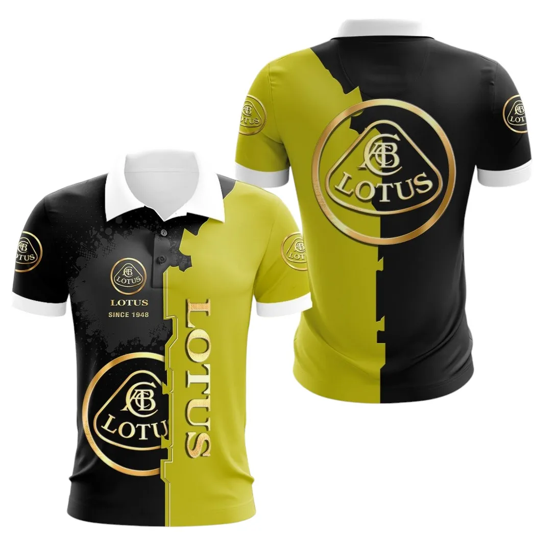 Lotus Polo Shirt, Gift For Lotus Lovers, Gift For Him, Husband, Boyfriend CAR44021725054-1