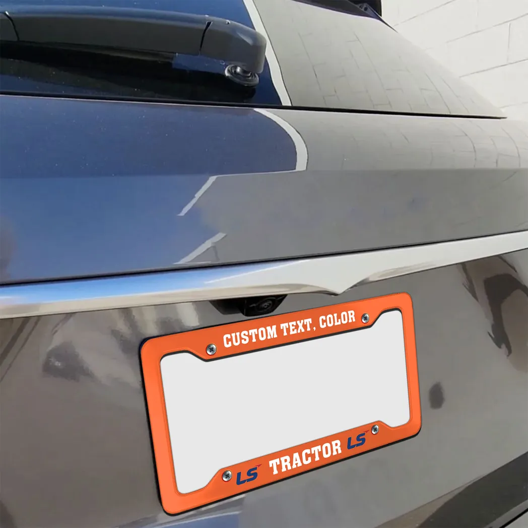 LS Tractor License Plate Frame, Gift For LS Tractor Fan LPF03030525365