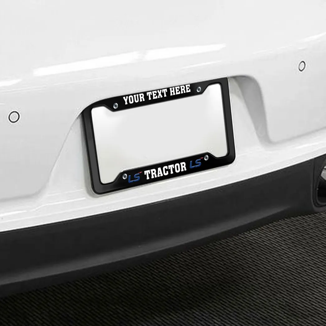 LS Tractor License Plate Frame, LS Tractor Accessory Gift For Car Lovers LPF01030325143 - Frame 01