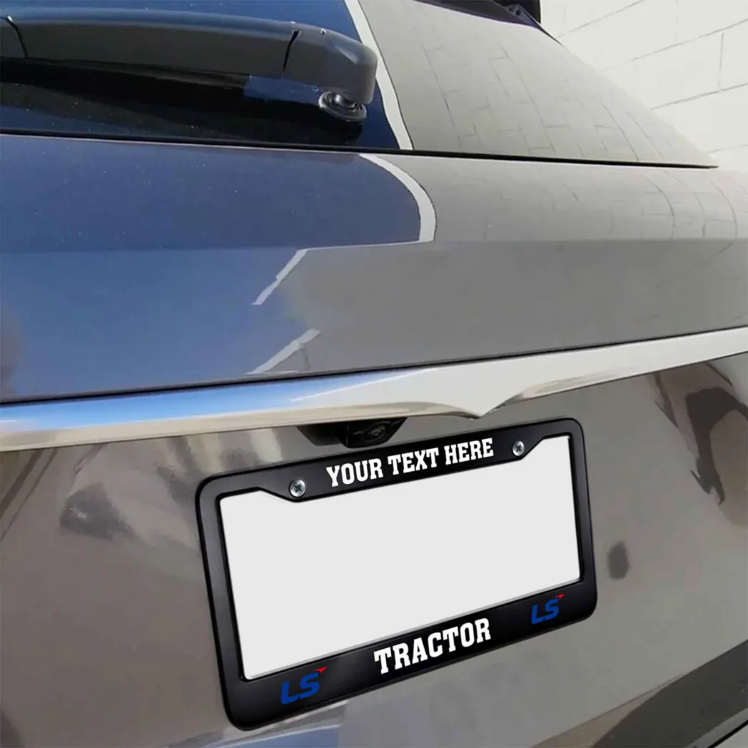 LS Tractor License Plate Frame, LS Tractor Accessory Gift For Car Lovers LPF01030325143 - Frame 02