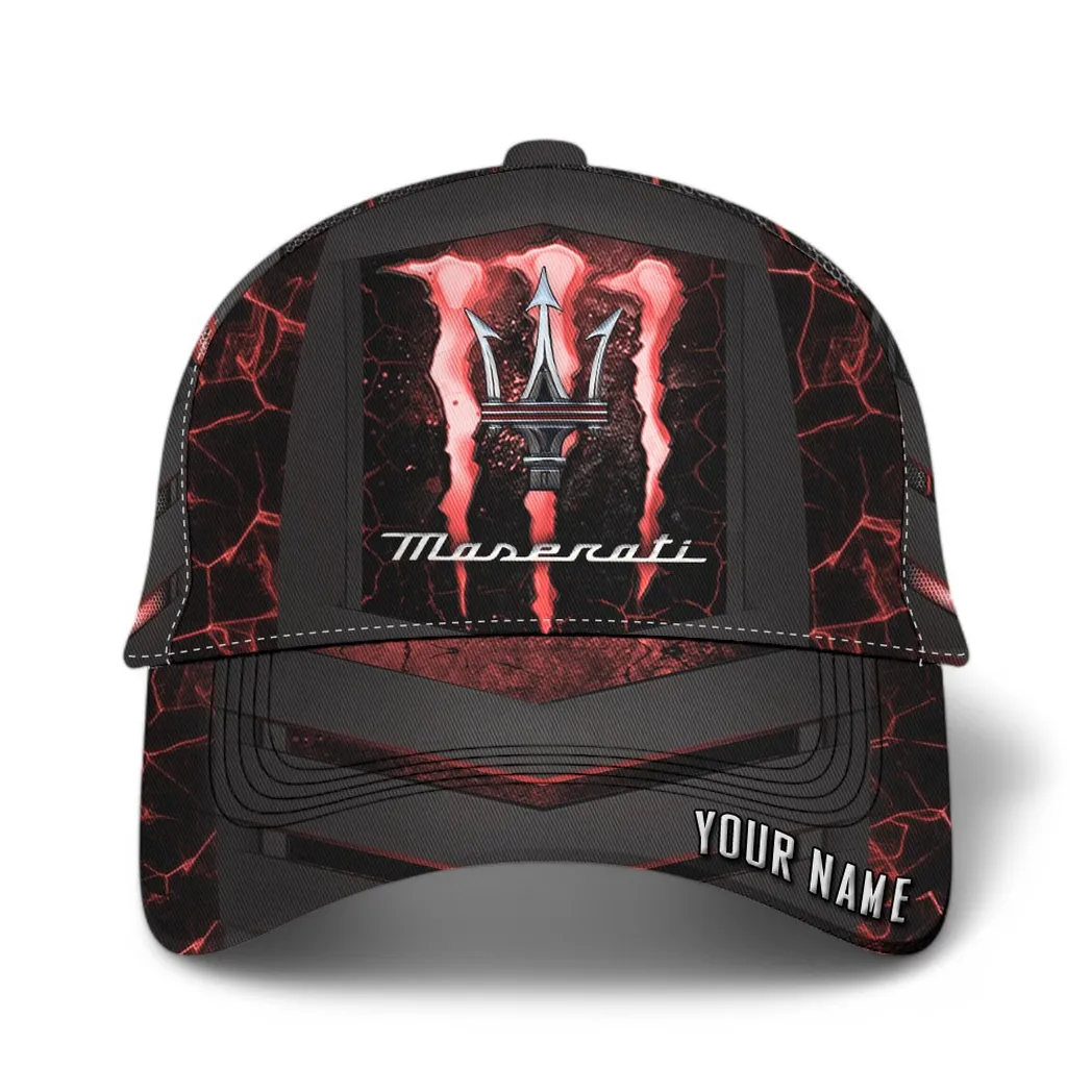 Maserati Classic Cap, Gift For Maserati Lovers, Gift For Him, Husband, Boyfriend CAR6502202531 - Red