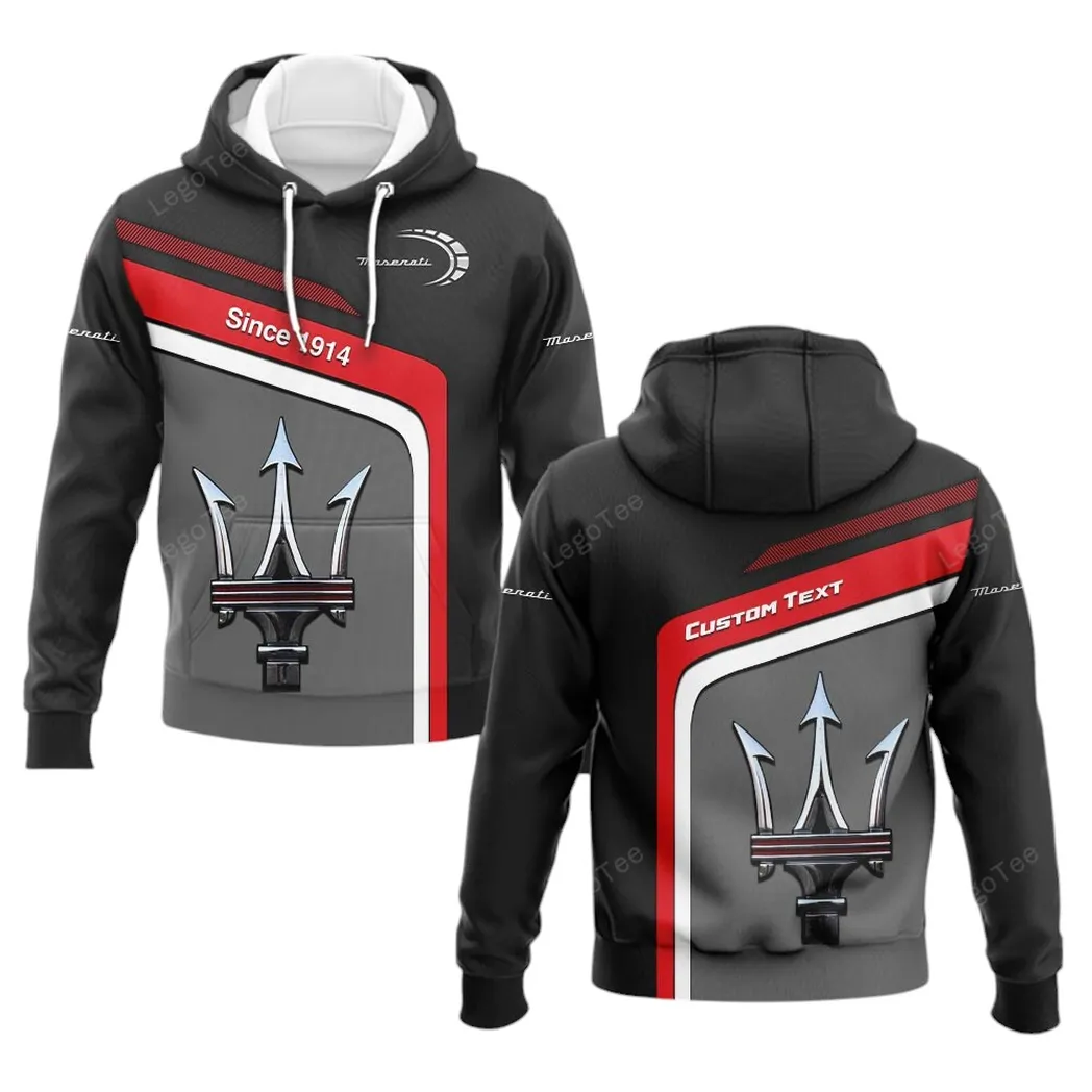 Maserati Hoodie, Gift For Maserati Lovers, Gift For Him, Husband, Boyfriend CAR11103032546