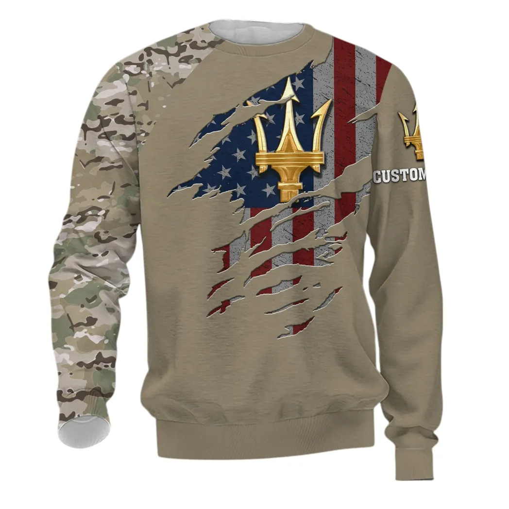 Maserati Sweatshirt, Gift For Maserati Lovers, Gift For Him, Husband, Boyfriend CAR46021725064-5