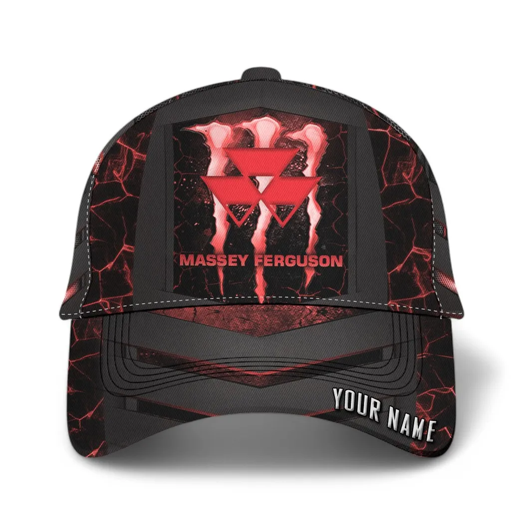 Massey Ferguson Classic Cap, Gift For Massey Ferguson Lovers, Gift For Him, Husband, Boyfriend CAR6502202530 - Red
