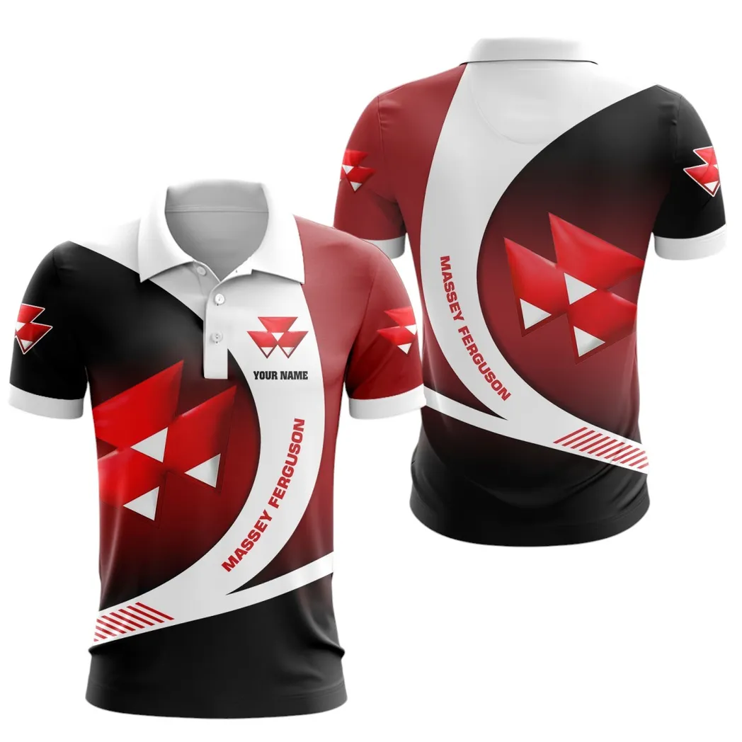 Massey Ferguson Polo Shirt, Gift For Massey Ferguson Lovers, Gift For Him, Husband, Boyfriend CAR7402222541