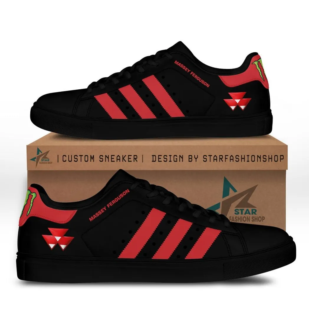 Massey Ferguson Skate Shoes, Gift For Massey Ferguson Lovers, Gift For Him, Husband, BoyfriendCAR58021925077 - Black