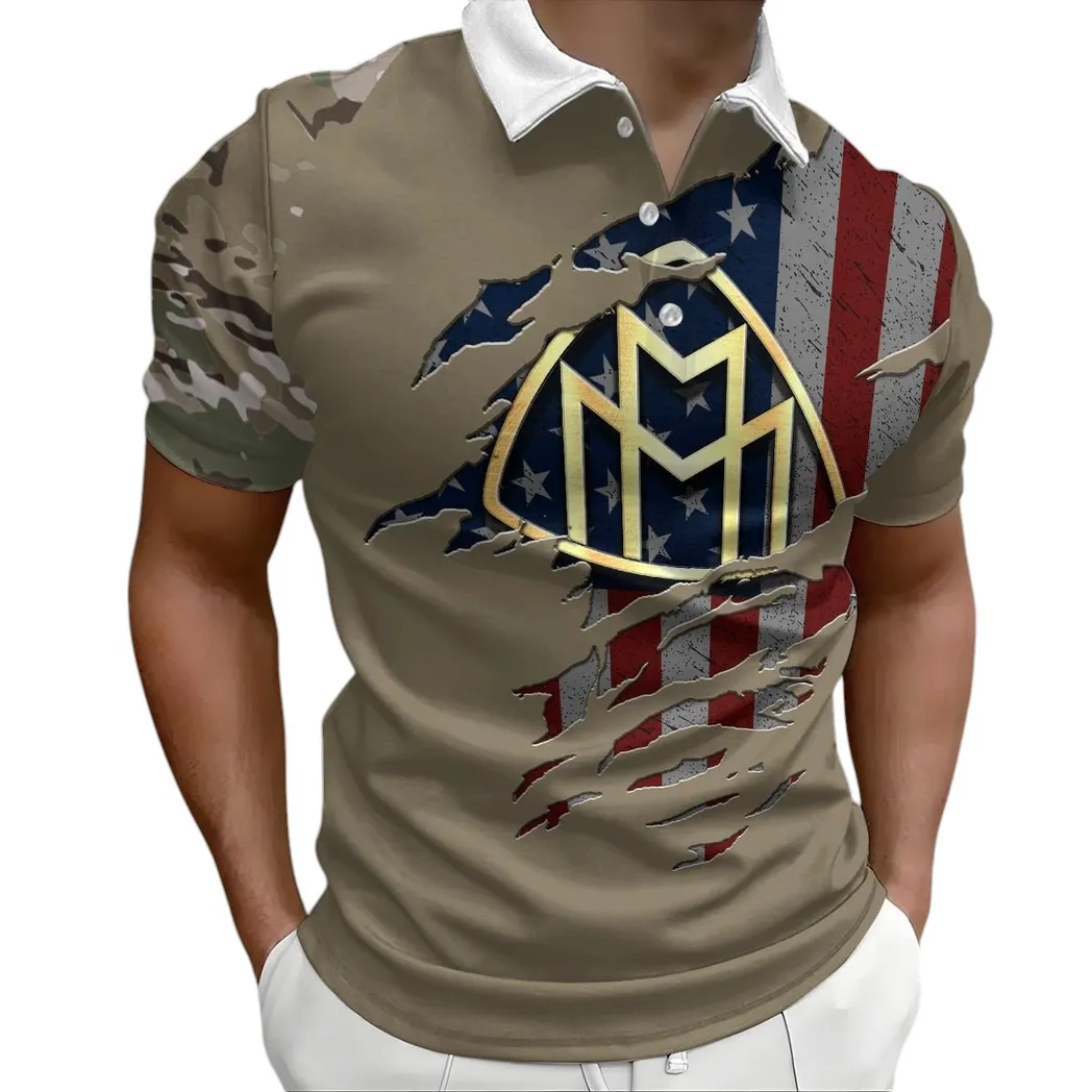 Maybach Polo Shirt, Gift For Maybach Lovers, Gift For Him, Husband, Boyfriend CAR340213048-2