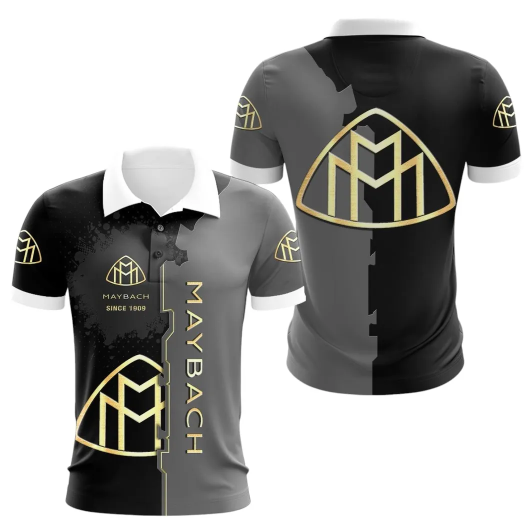 Maybach Polo Shirt, Gift For Maybach Lovers, Gift For Him, Husband, Boyfriend CAR44021725056-1