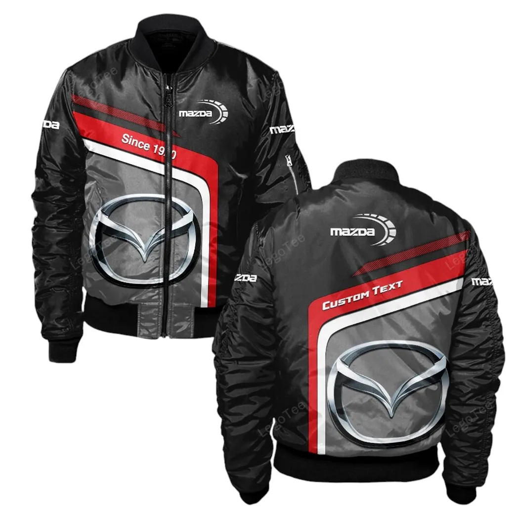 Mazda Bomber Jacket, Gift For Mazda Lovers, Gift For Him, Husband, Boyfriend CAR11103032547