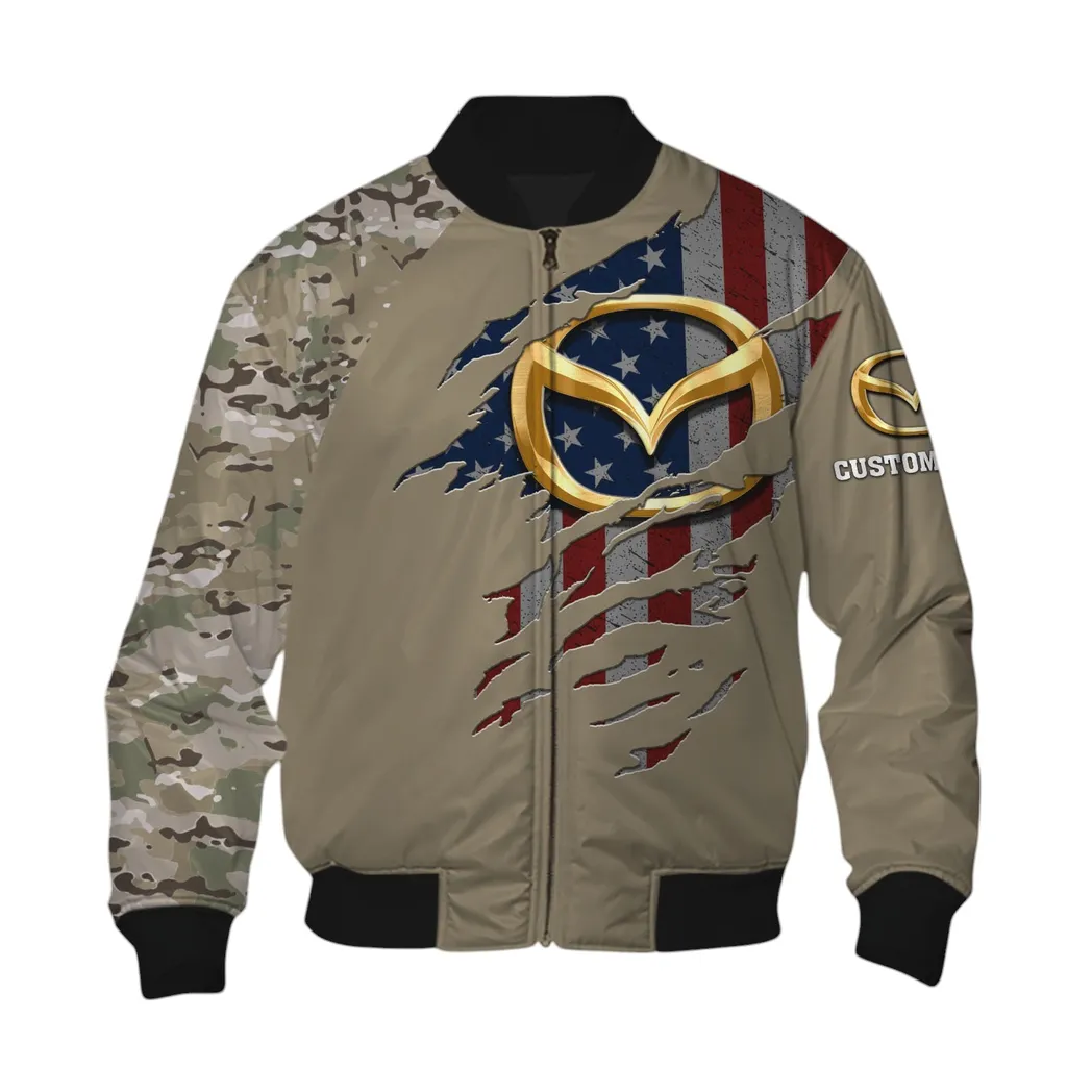 Mazda Bomber Jacket, Gift For Mazda Lovers, Gift For Him, Husband, Boyfriend CAR46021725067-6