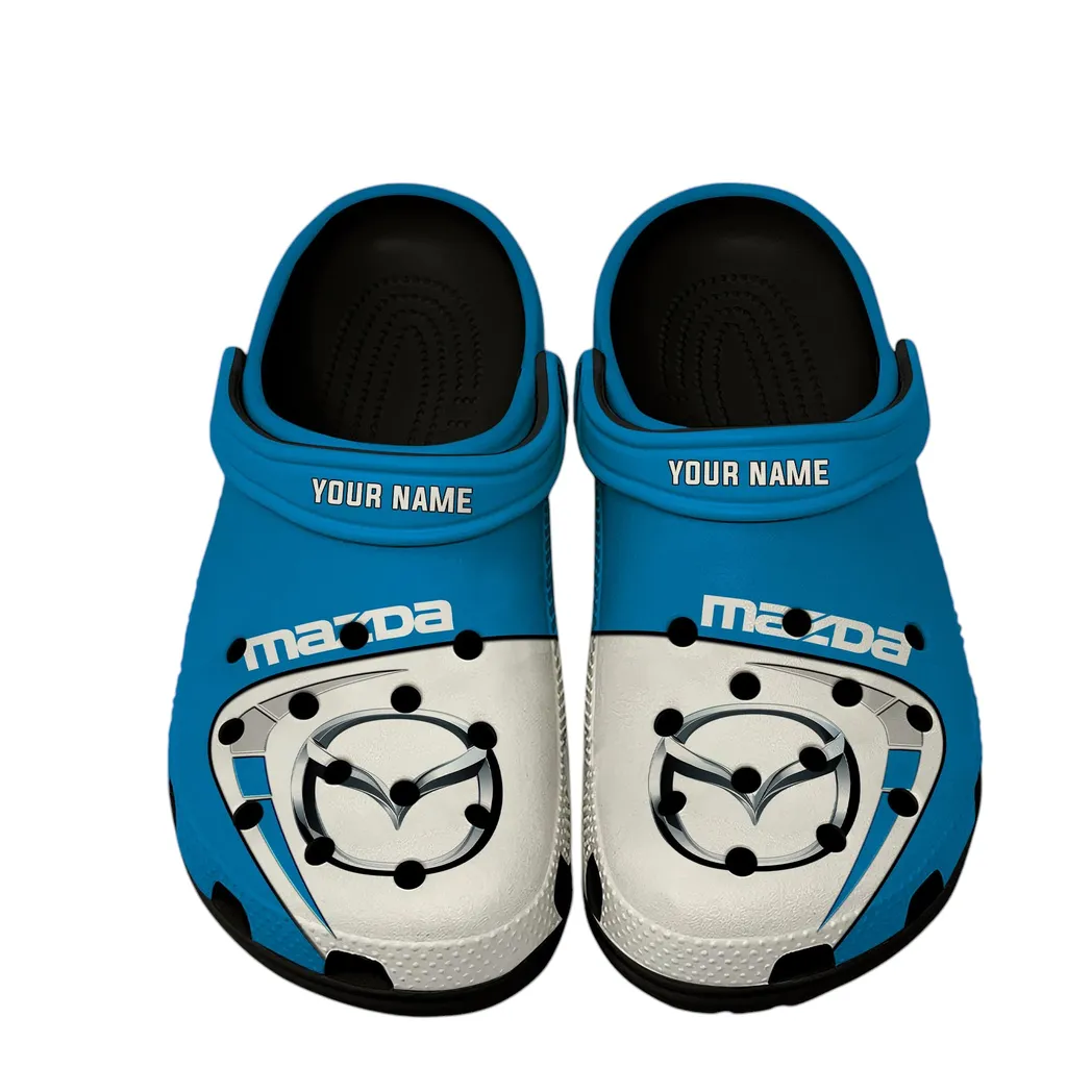 Mazda Crocs, Gift For Mazda Lover, Gift For Him, Husband, Boyfriend CAR16802262541 - Black