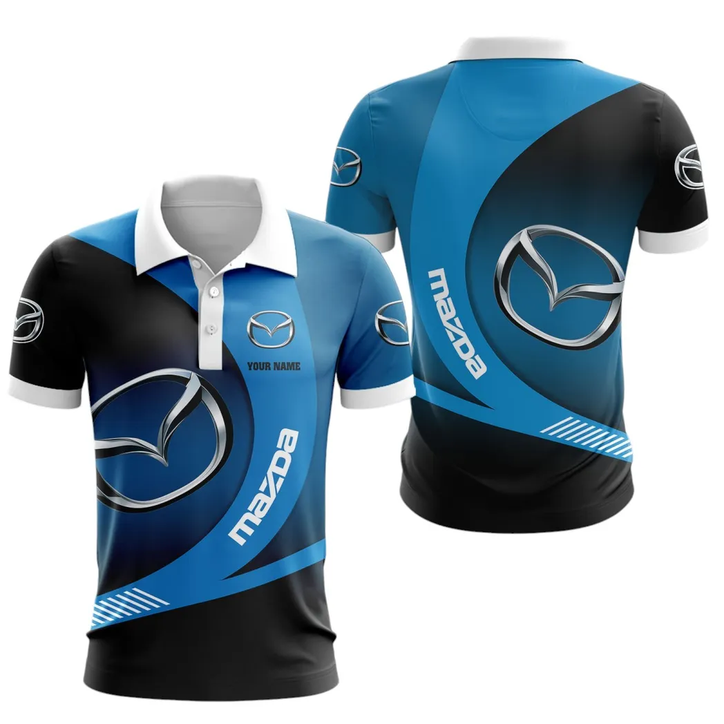 Mazda Polo Shirt, Gift For Mazda Lovers, Gift For Him, Husband, Boyfriend CAR7402222543