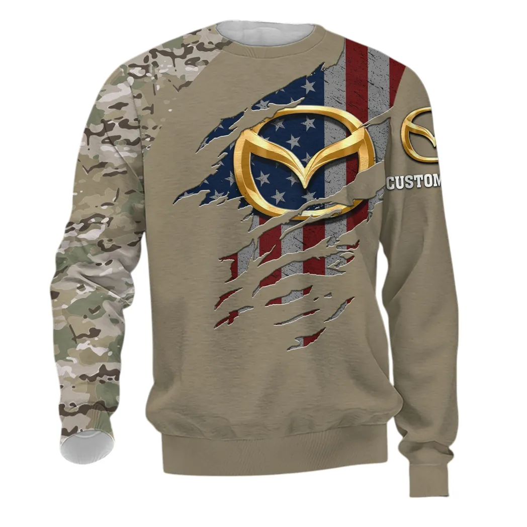 Mazda Sweatshirt, Gift For Mazda Lovers, Gift For Him, Husband, Boyfriend CAR46021725067-5
