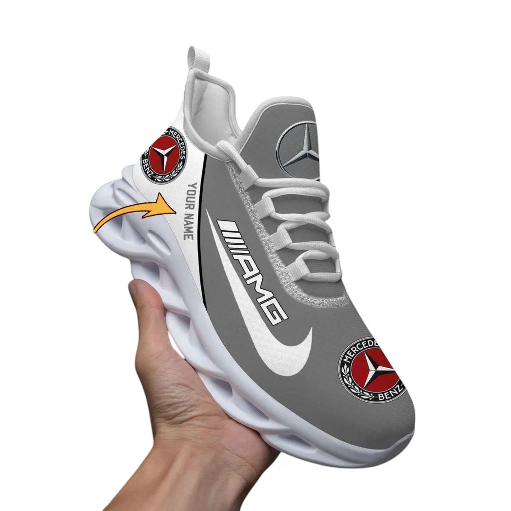 Mercedes AMG Max Soul Shoes, Gift For Mercedes AMG Lovers, Gift For Him, Husband, Boyfriend - White CAR400217078-1