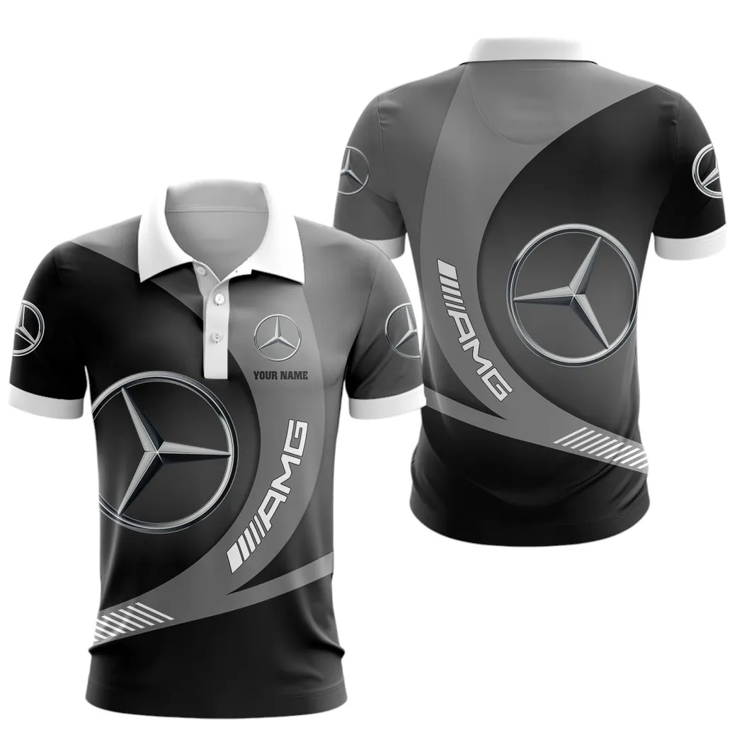 Mercedes AMG Polo Shirt, Gift For Mercedes AMG Lovers, Gift For Him, Husband, Boyfriend CAR7402222544