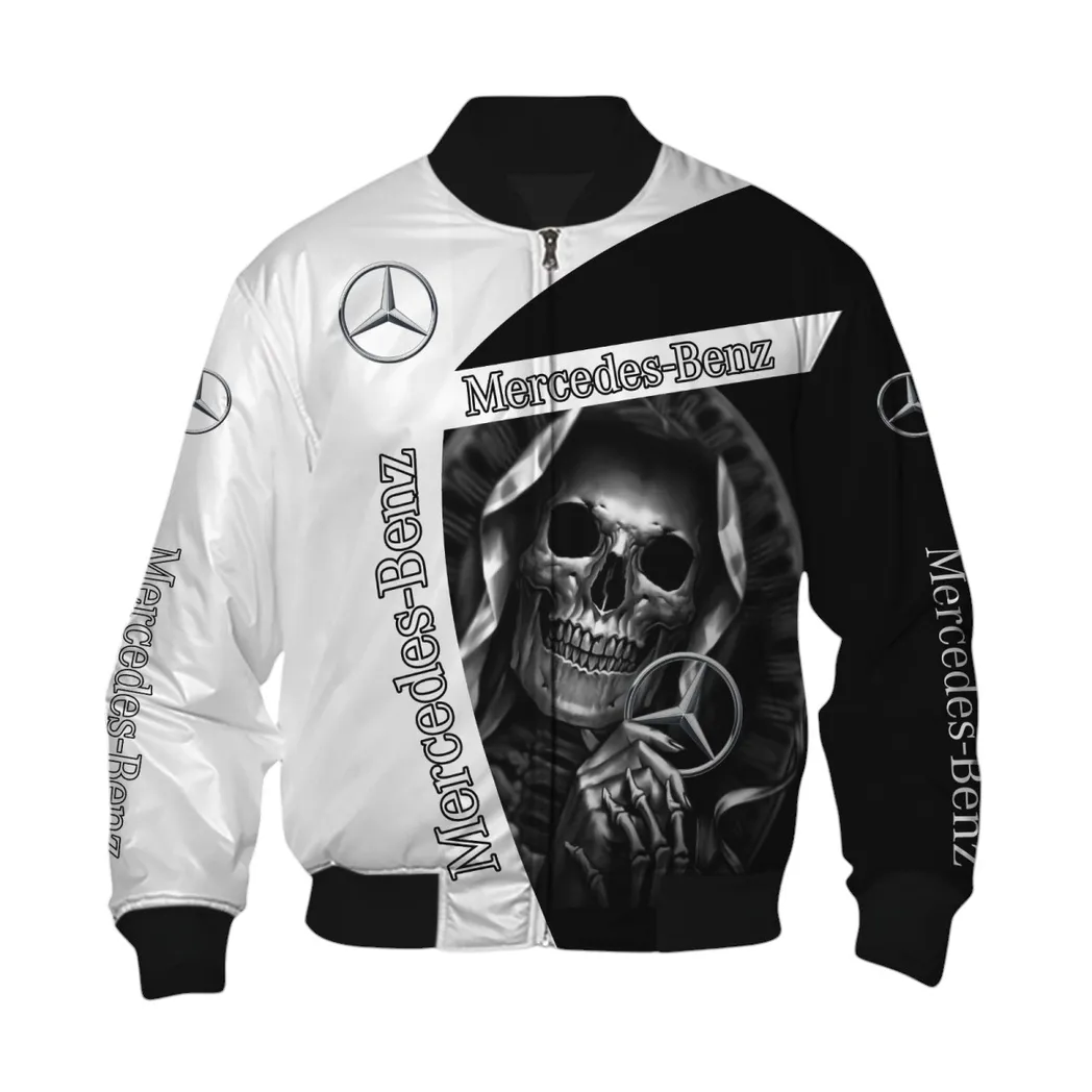 Mercedes Benz Bomber Jacket, Gift For Mercedes Benz Lovers, Gift For Him, Husband, Boyfriend CAR6702212501