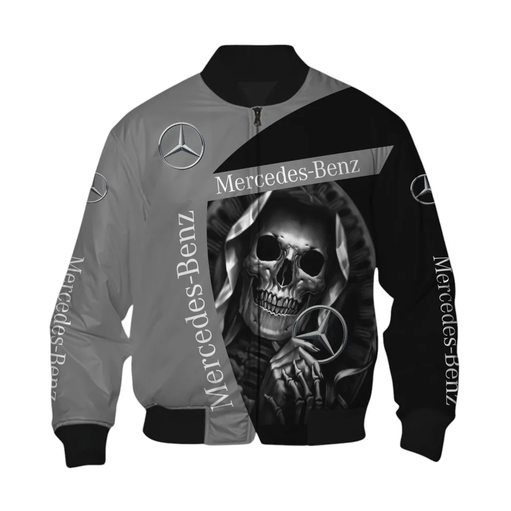 Mercedes Benz Bomber Jacket, Gift For Mercedes Benz Lovers, Gift For Him, Husband, Boyfriend CAR6702212510