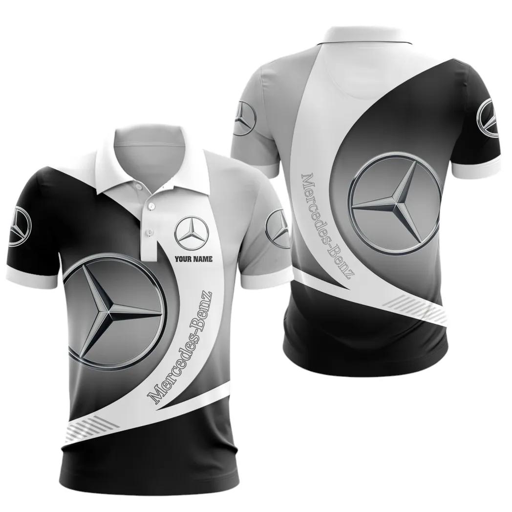 Mercedes Benz Polo Shirt, Gift For Mercedes Benz Lovers, Gift For Him, Husband, Boyfriend CAR7402222545