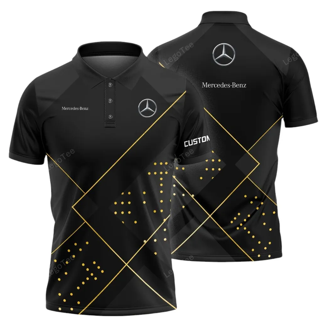 Mercedes Benz Polo Shirt, Gift For Mercedes Benz Lovers, Gift Fot Him, Husband, Boyfriend CAR11403032548