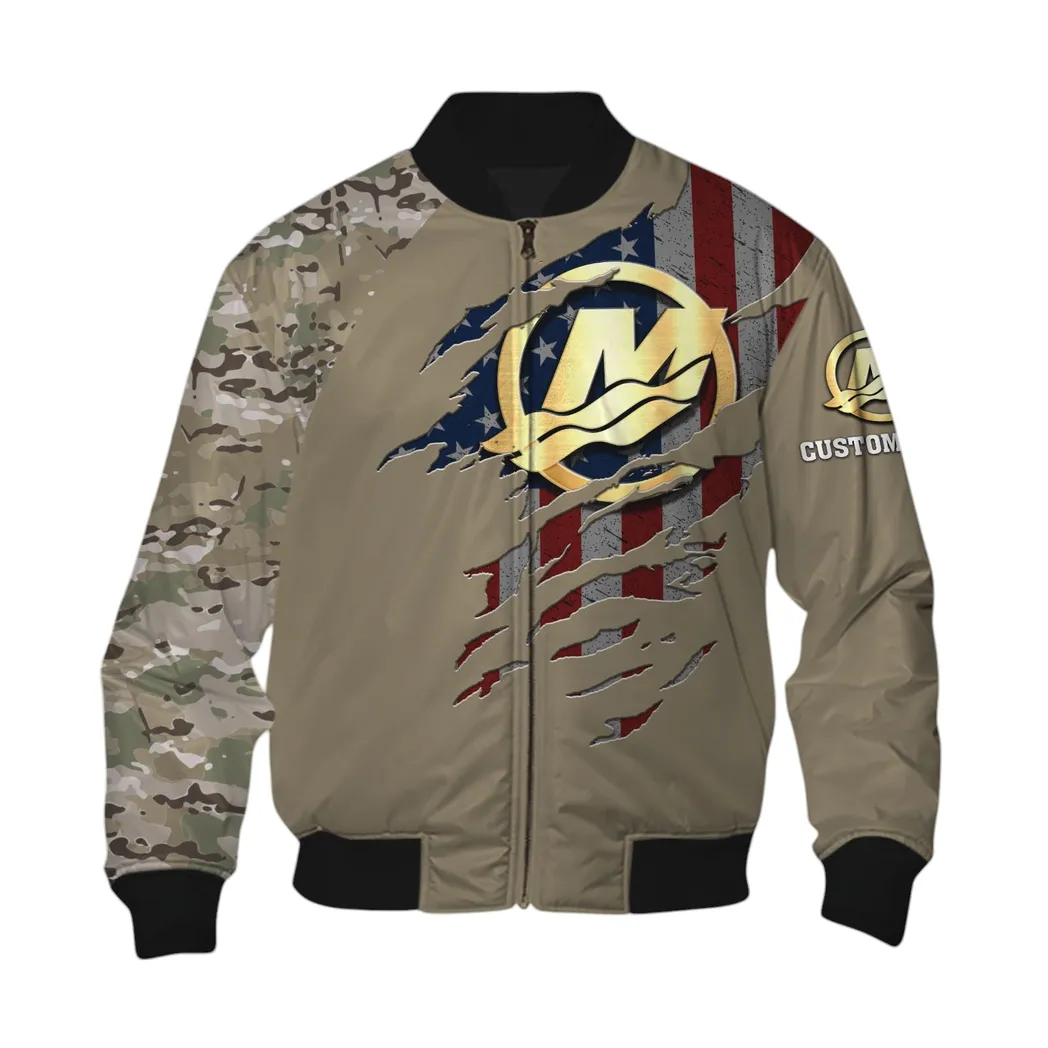 Mercury Marine Bomber Jacket, Gift For Mercury Marine Lovers, Gift For Him, Husband, Boyfriend CAR46021725070-6