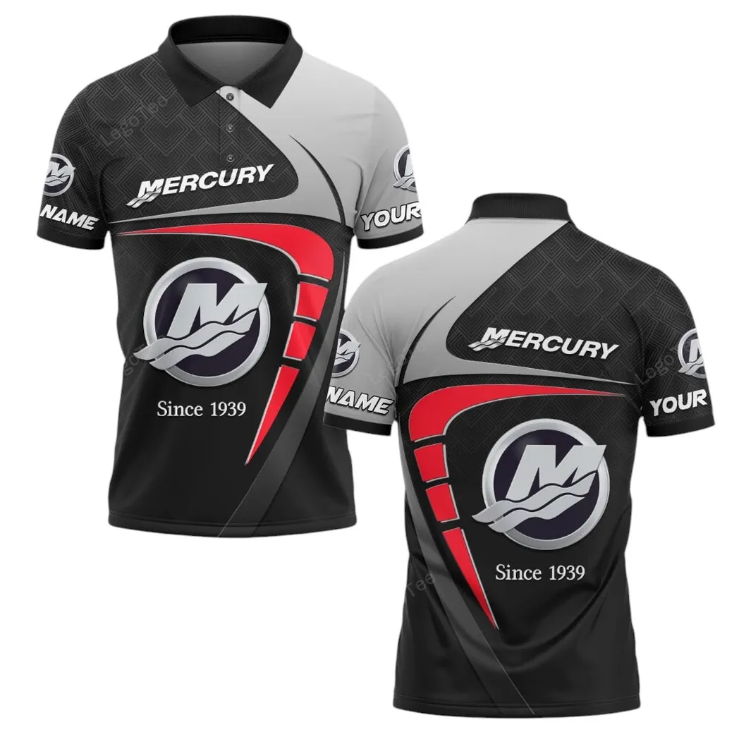 Mercury Marine Polo Shirt, Gift For Mercury Marine Lovers, Gift For Him, Husband, Boyfriend CAR11603032549