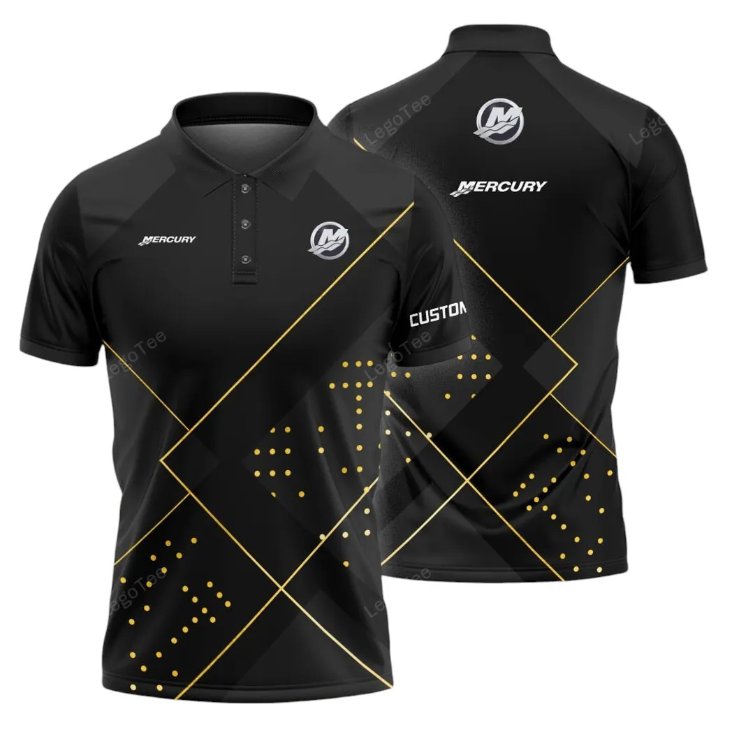 Mercury Marine Polo Shirt, Gift For Mercury Marine Lovers, Gift Fot Him, Husband, Boyfriend CAR11403032549