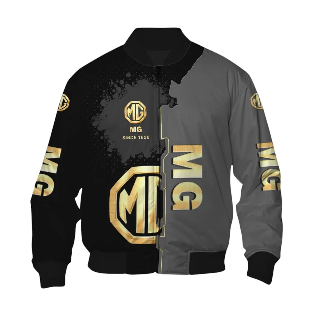MG Car Bomber Jacket, Gift For MG CAR Lovers, Gift For Him, Husband, Boyfriend CAR44021725062-6